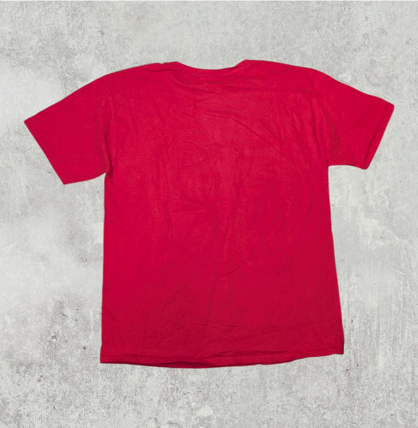 Russell Athletic Men's Wisconsin Badgers T Shirt - Red - Size Medium
