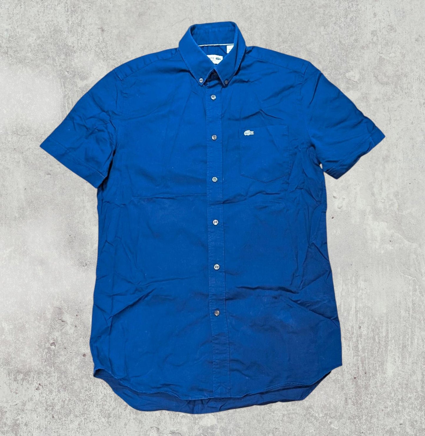 Lacoste Men's Shirt - Blue - Size Small