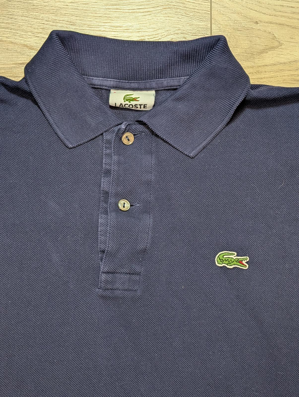 Lacoste Men's Polo T Shirt - Navy - Size 3 / Small