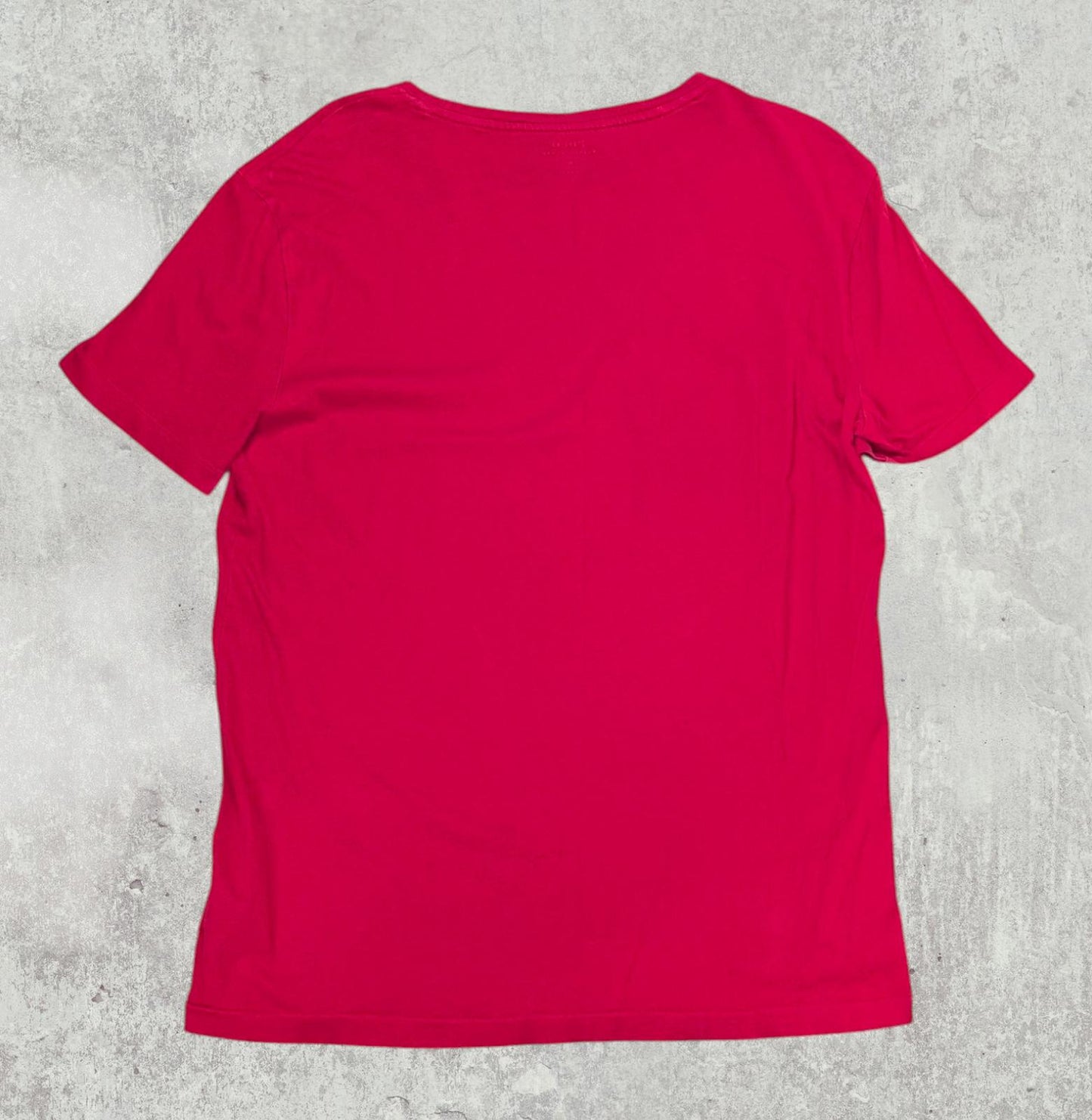 Ralph Lauren Men's Custom Fit T Shirt - Red - Size Medium