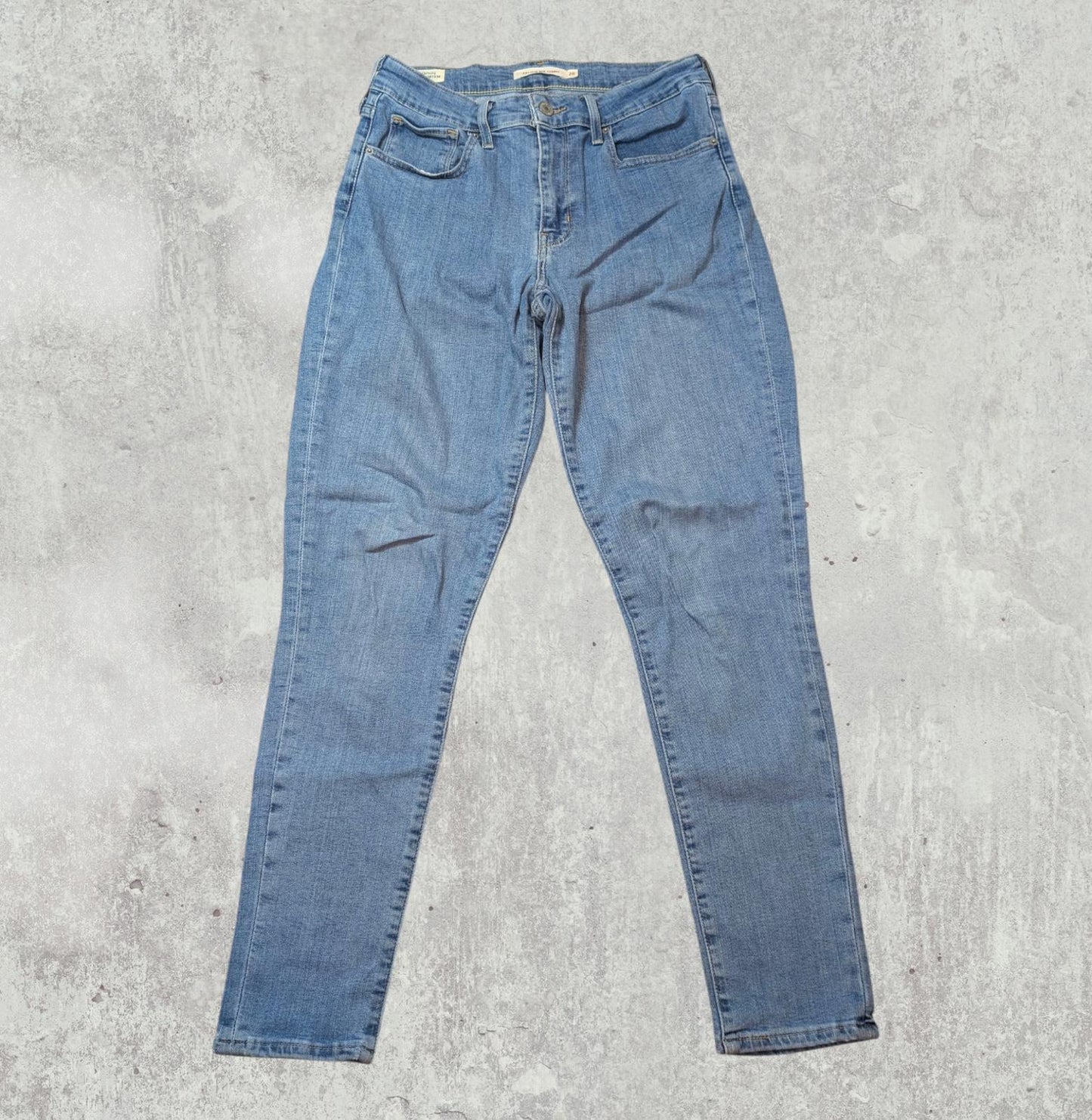 Levi's Women's 721 High Rise Skinny Jeans - Blue - Size 28W 30L