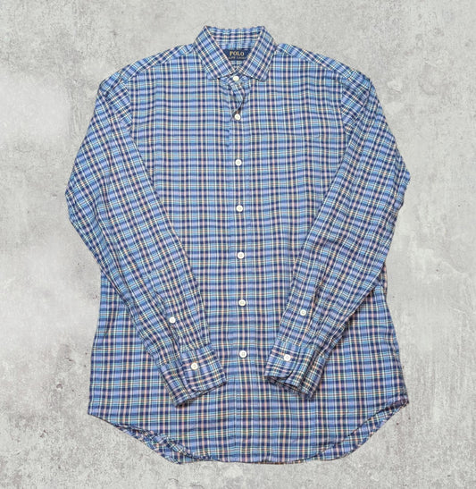 Ralph Lauren Men's Check Shirt - Blue - Size Small