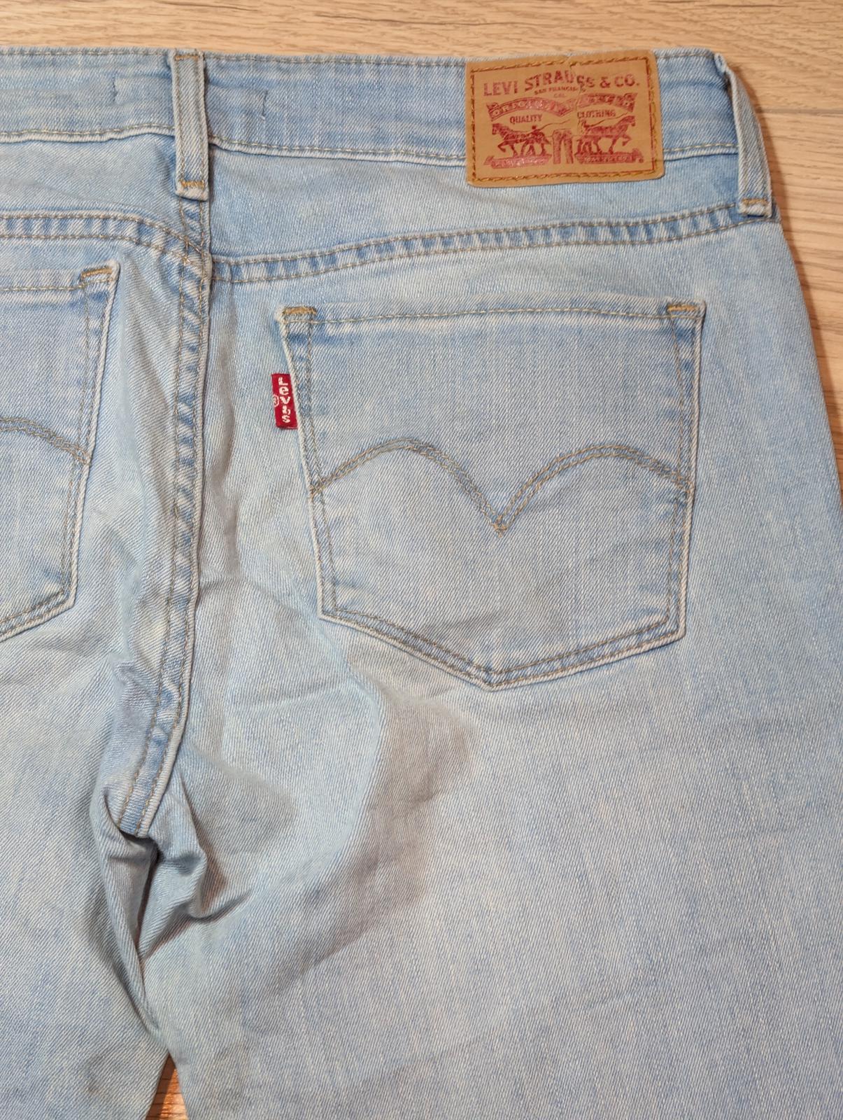 Levi's Women's 711 Skinny Jeans - Blue - Size 28W 30L