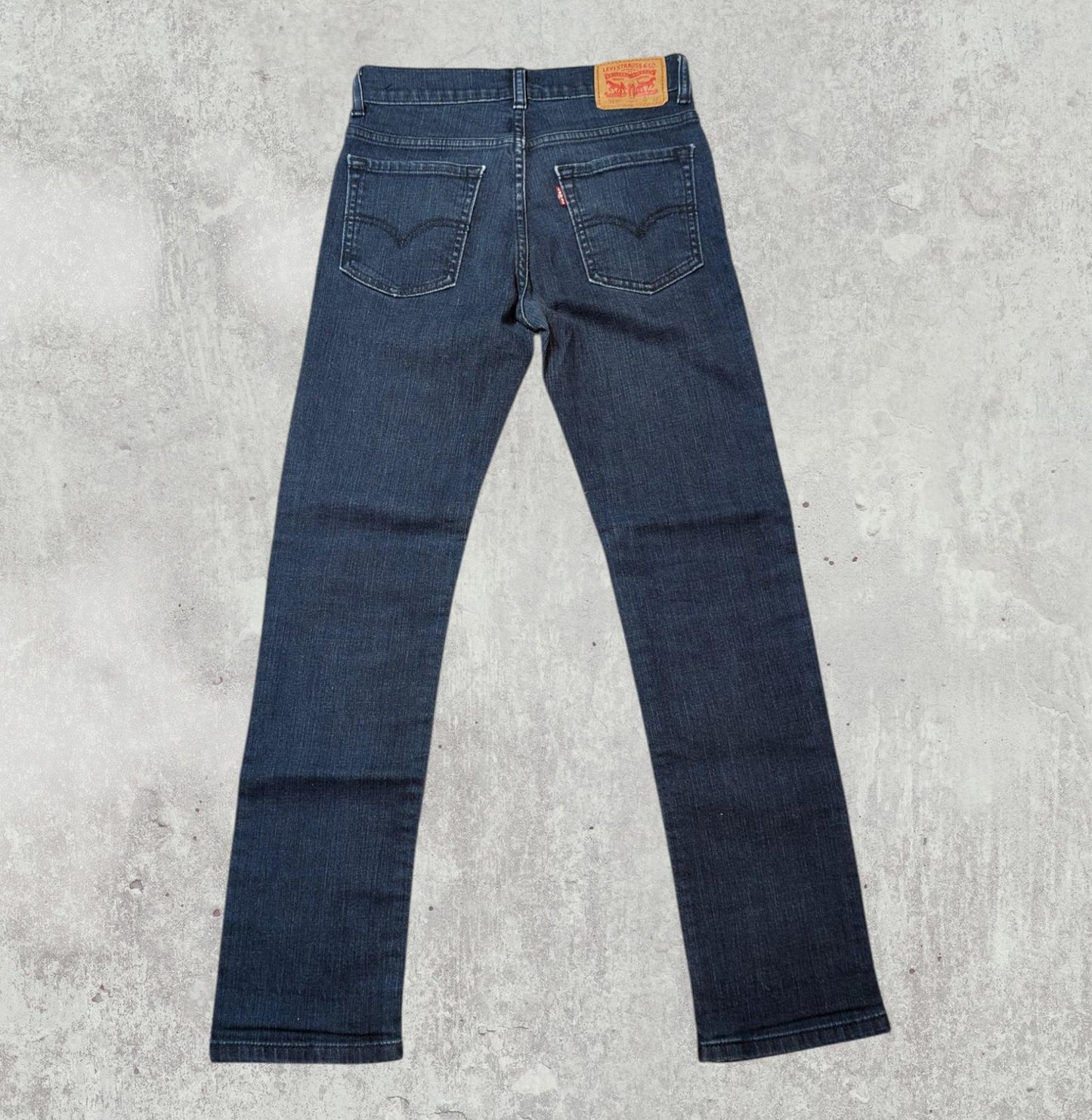 Levi's Men's 510 Skinny Jeans - Blue - Size 27W 27L