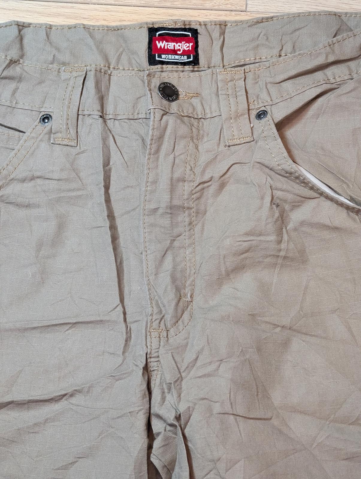 Wrangler Men's Workwear Trousers - Beige - Size 32W 30L