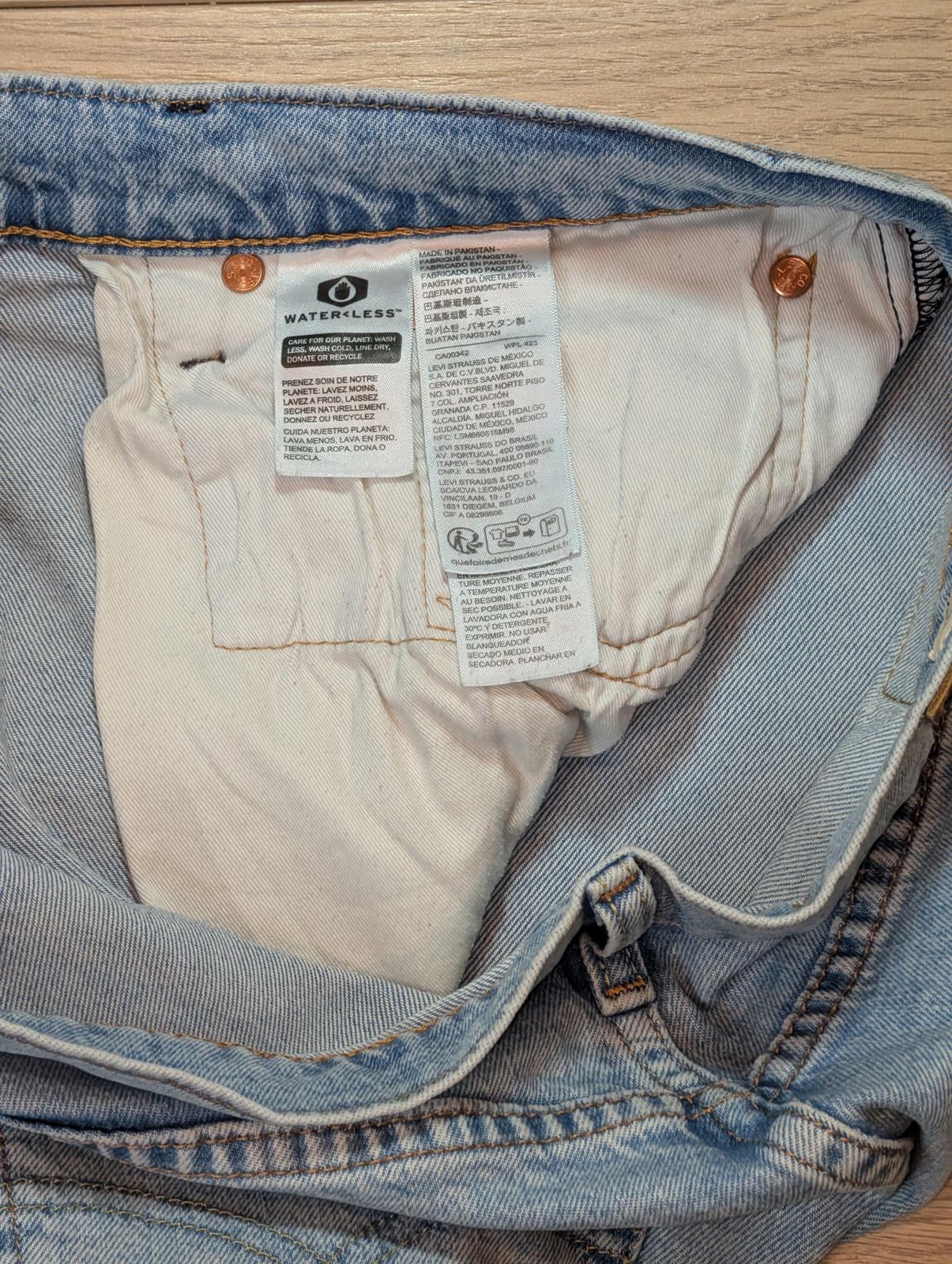 Levi's Men's 502 Tapered Jeans - Blue - Size 31W 32L