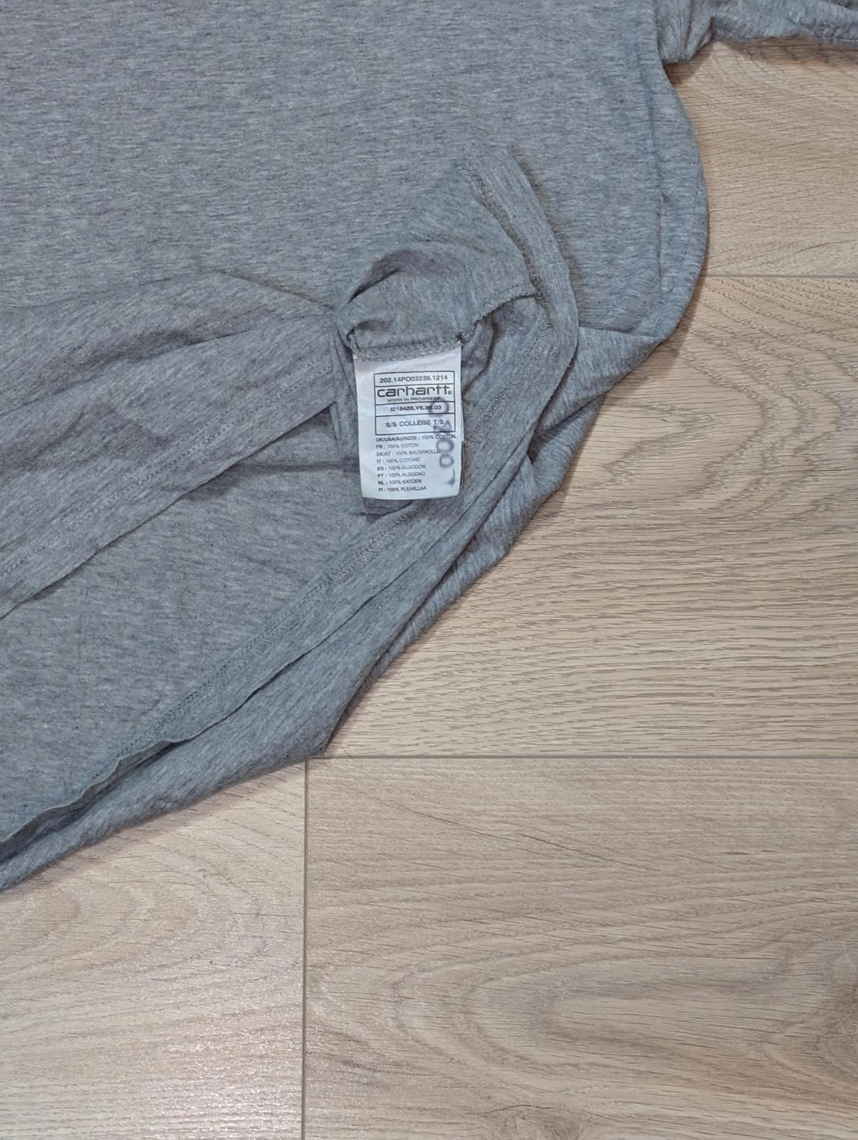 Carhartt Men's T Shirt - Grey - Size Medium