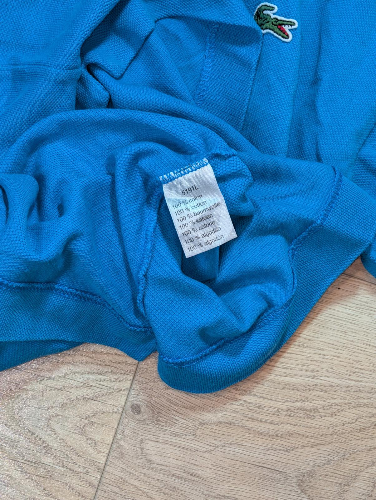 Lacoste Men's Polo T Shirt - Blue - Size 3 / Small