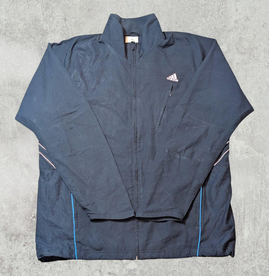 Adidas Men's Track Jacket - Navy - Size Medium