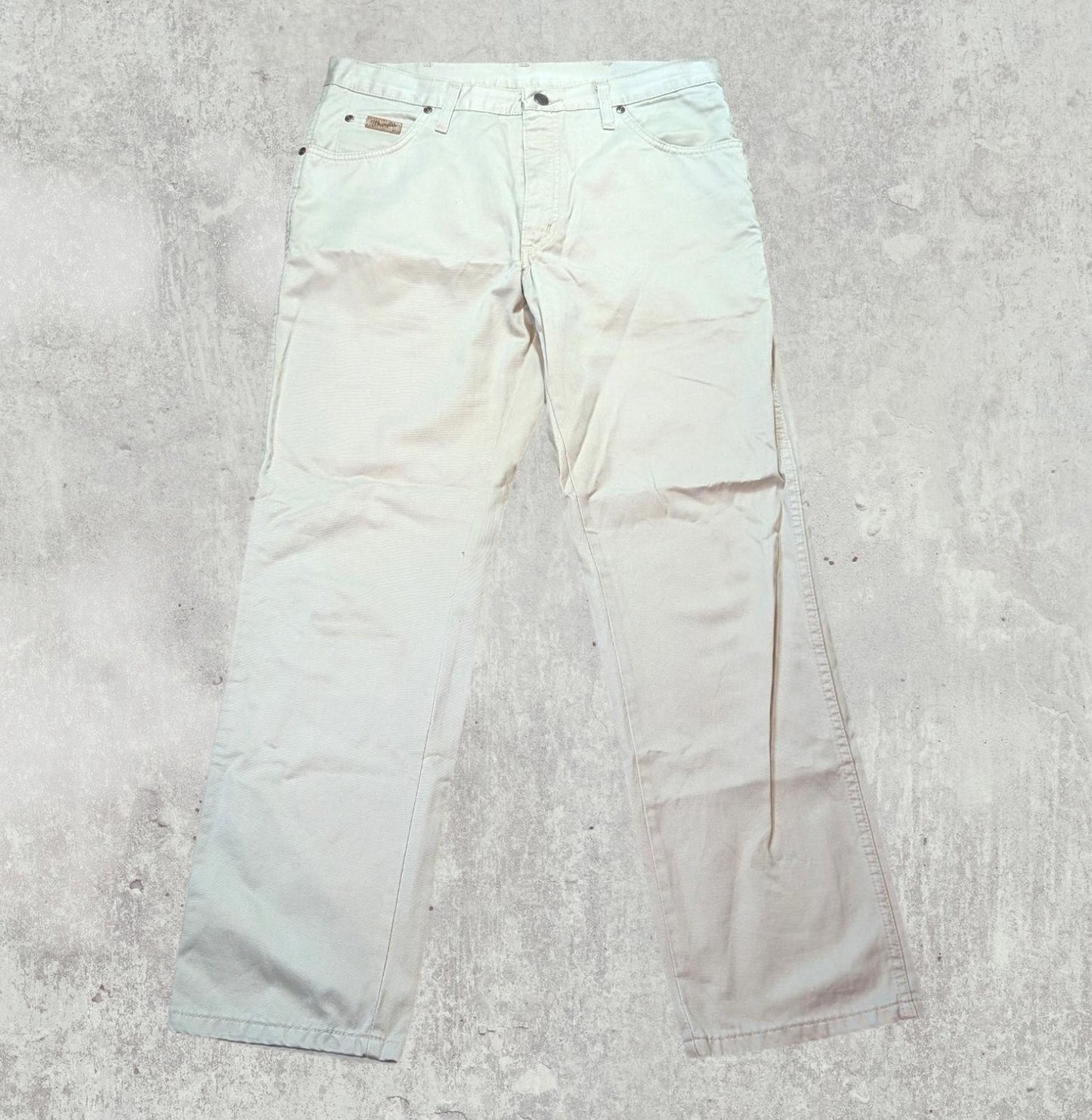 Wrangler Men's Texas Chino Trousers - Tan - Size 34W 30L