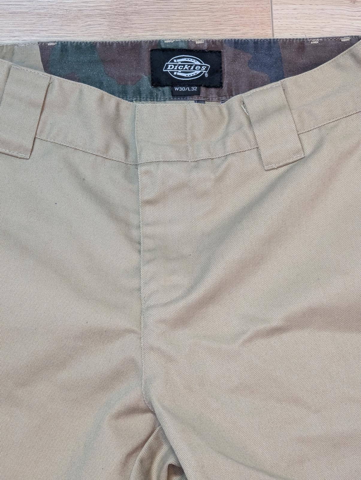 Dickies Men's Chino Trousers - Tan - Size 30W 32L