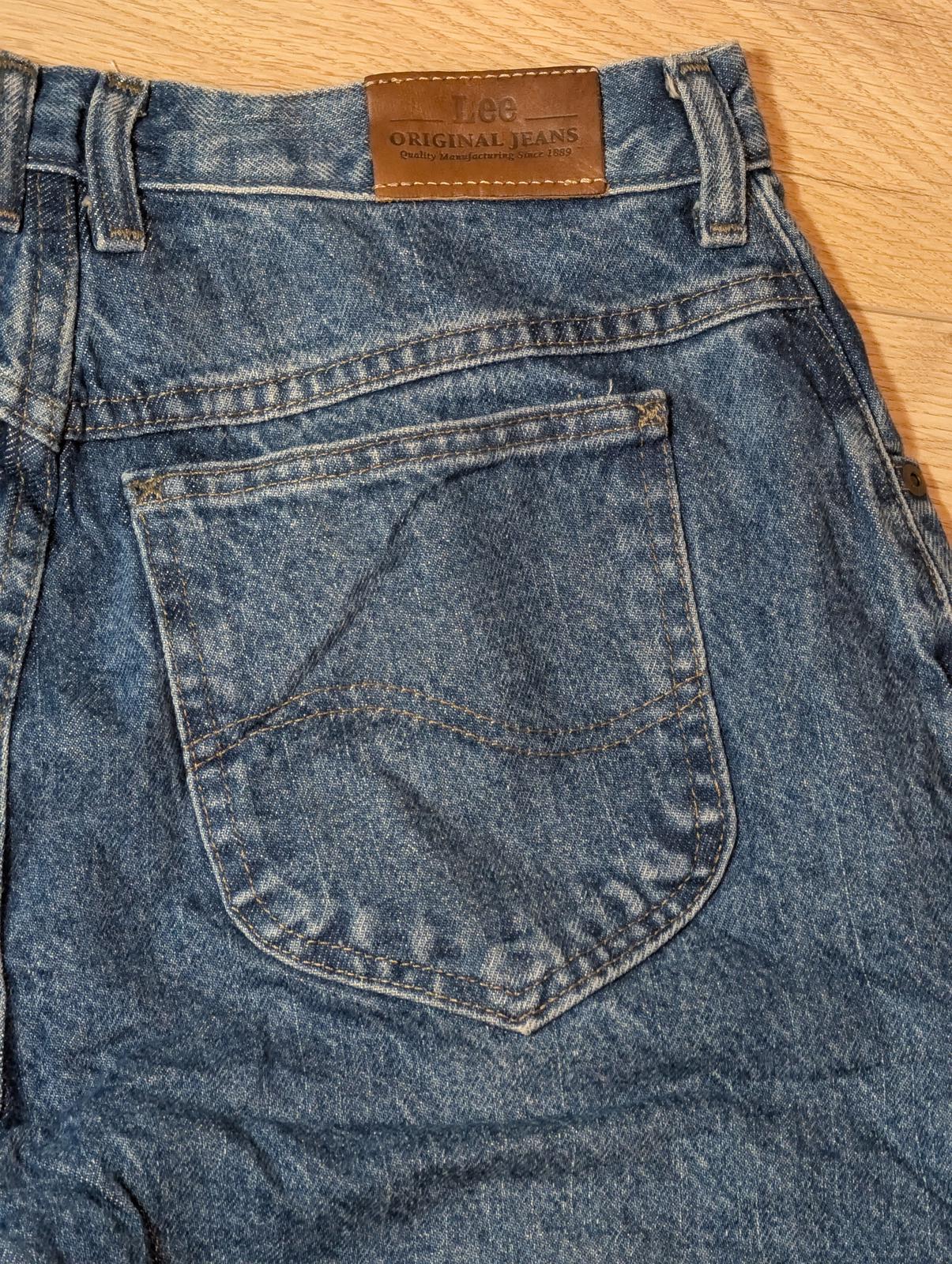 Lee Women's Straight Jeans - Blue - Size 28W 29L