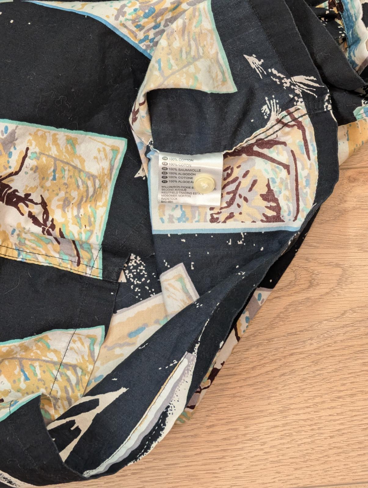 Dickies Men's Shirt - Black - Size Small