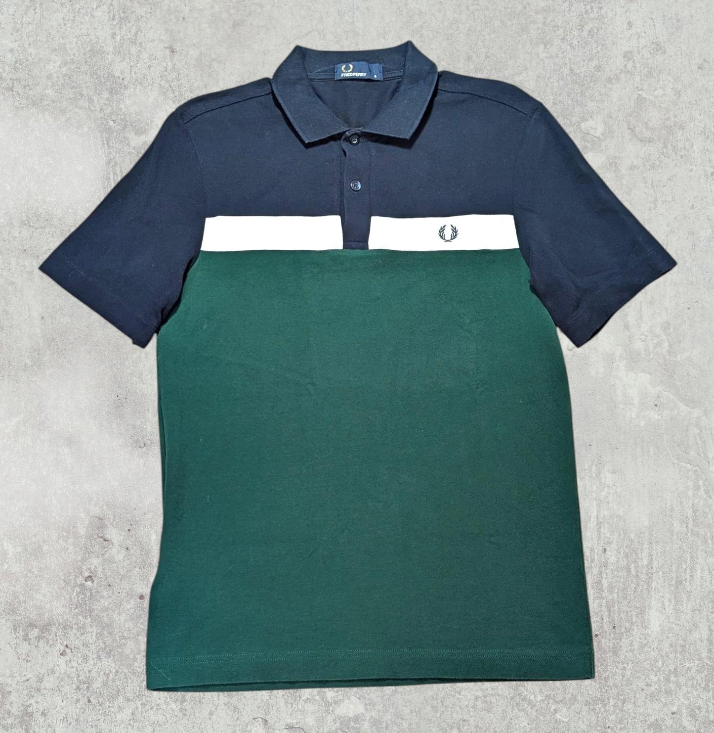 Fred Perry Men's Polo T Shirt - Green - Size Small