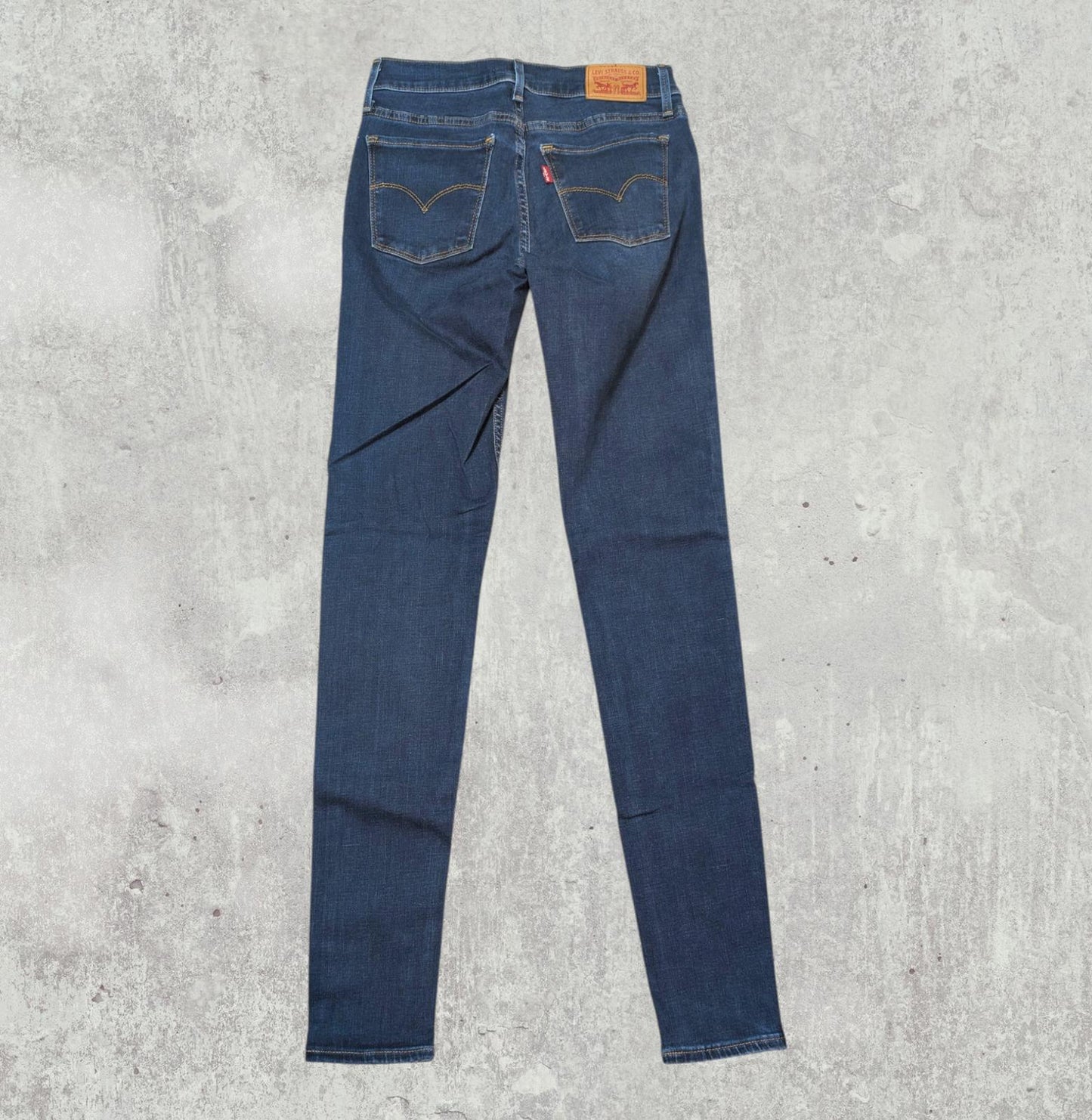 Levi's Women's 710 Super Skinny Jeans - Blue - Size 26W 30L