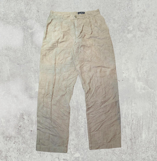 Eddie Bauer Men's Corduroy Trousers - Tan - Size 33W 34L