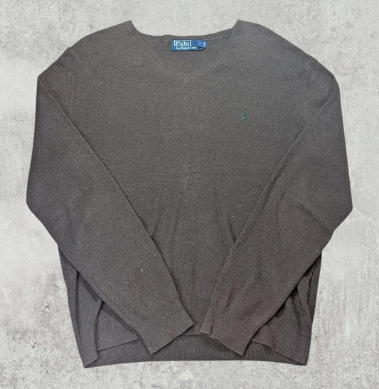 Ralph Lauren Men's Sweatshirt Jumper - Brown - Size Small