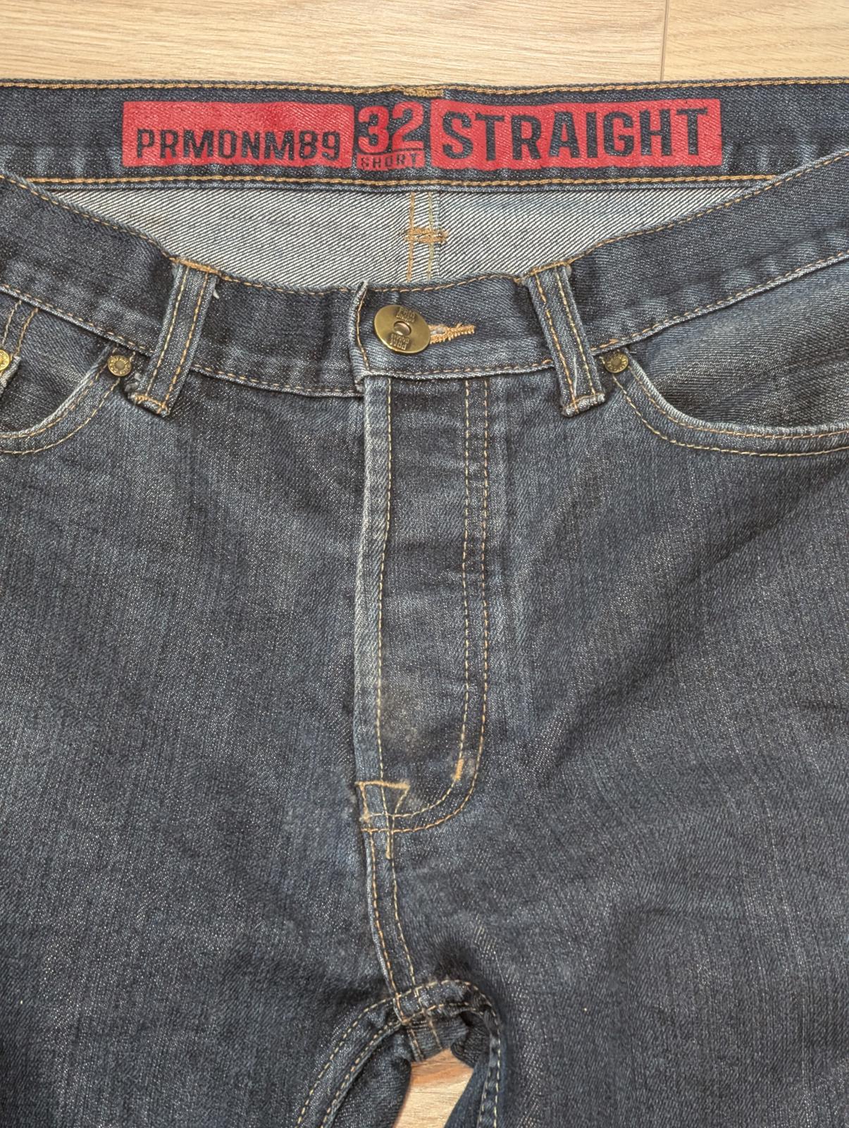 PRM DNM89 George Men's Straight Jeans - Blue - Size 32W 29L