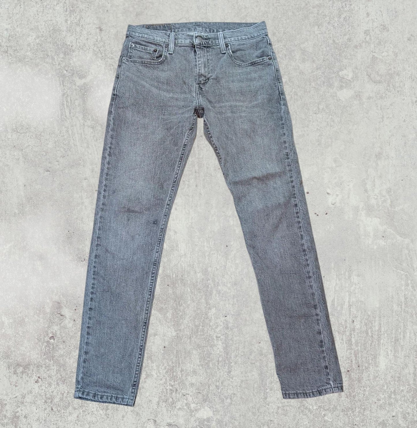 Levi's Men's 512 Slim Taper Jeans - Grey - Size 30W 30L