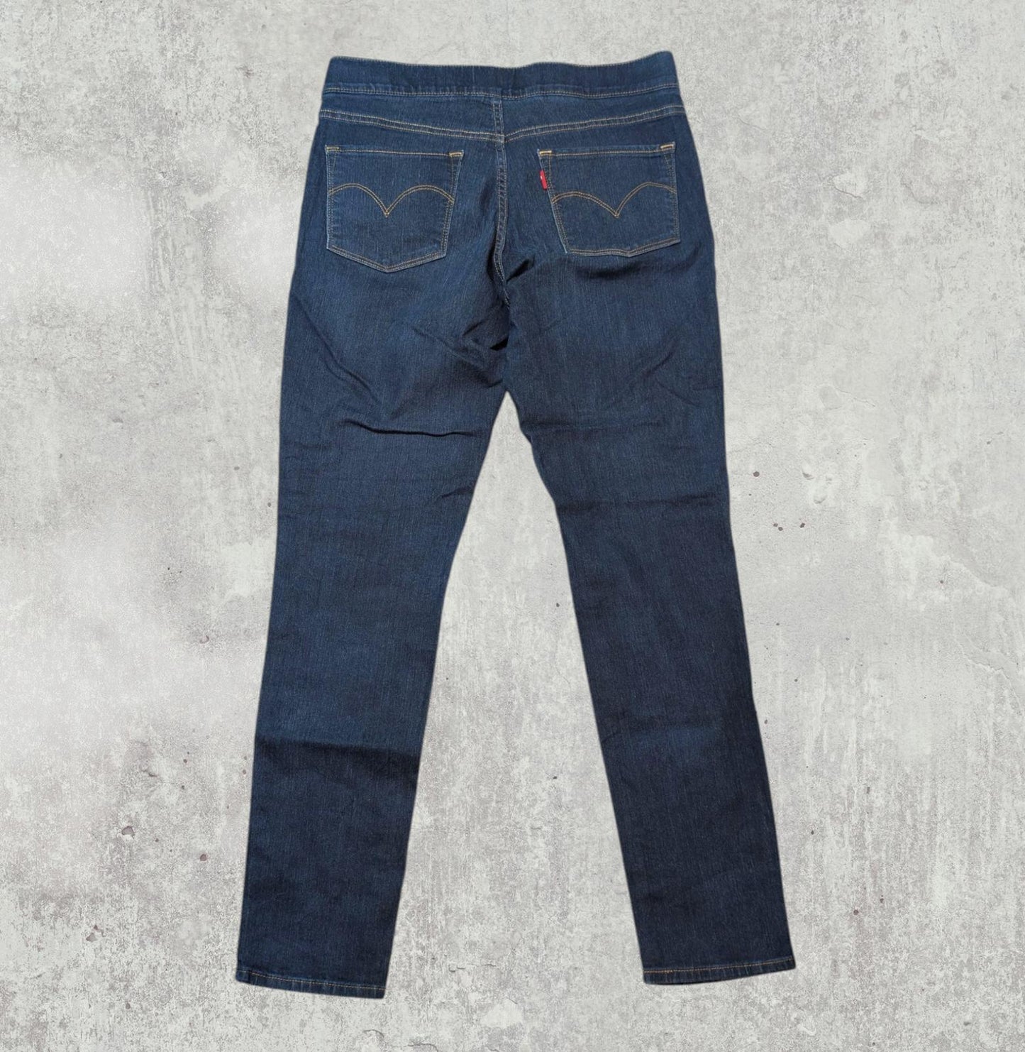 Levi's Women's Straight Jeans - Blue - Size 29W 32L