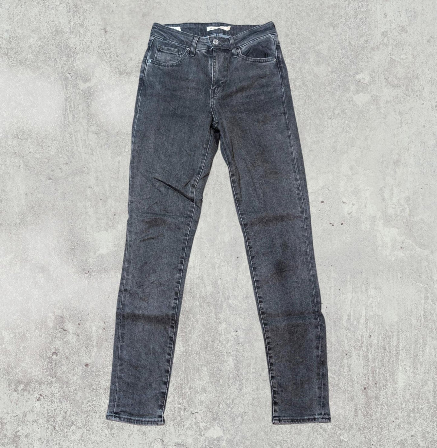 Levi's Women's 721 High Rise Skinny - Grey - Size 25W 30L