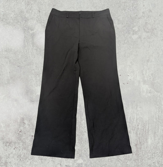 Lauren Ralph Lauren Women's Trousers - Black - Size 36W 31L