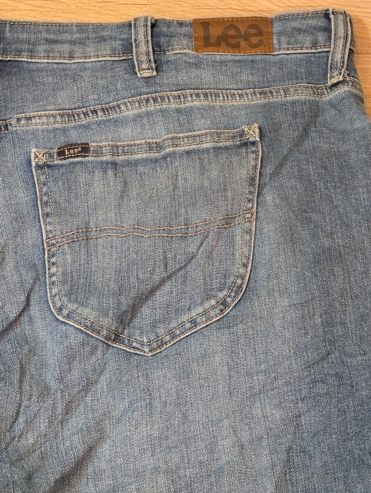 Lee Women's Straight Jeans - Blue - Size 44W 29L