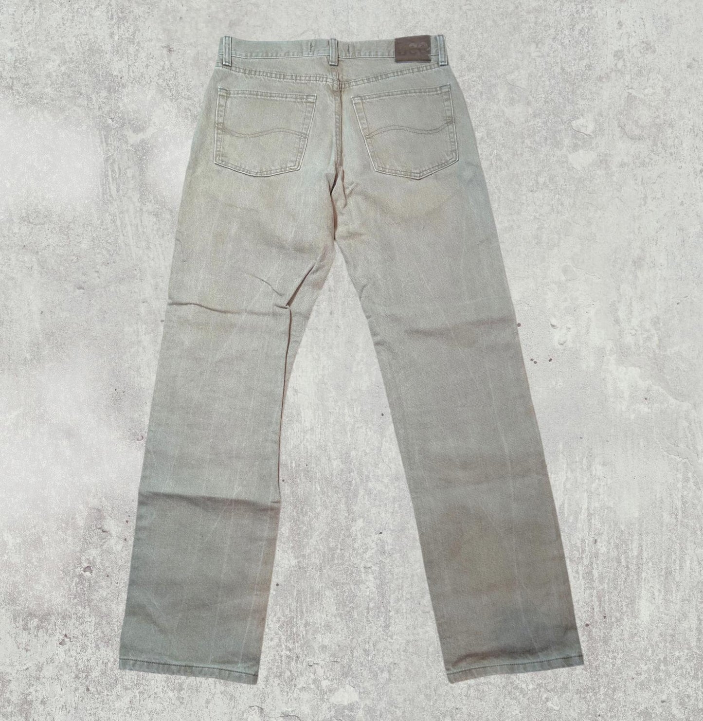 Lee Men's Straight Jeans - Tan - Size 32W 32L