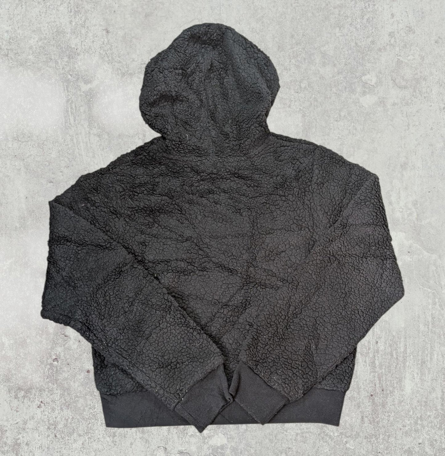 Fila Women's Fleece Hoodie Jumper - Black - Size 14