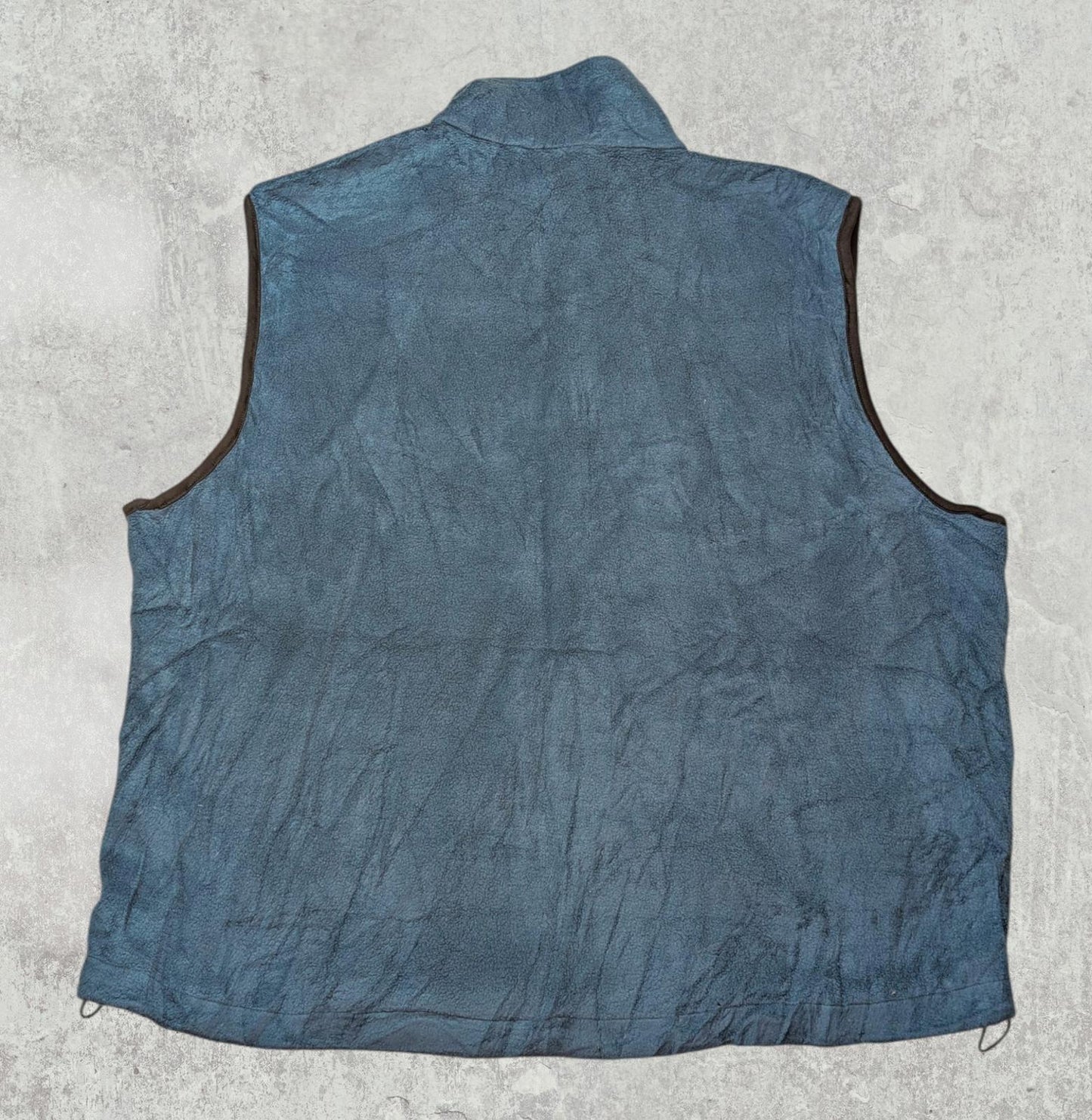 Woolrich Men's Vest Fleece Jacket - Green - Size XL