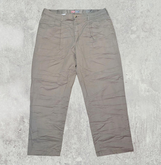 Wrangler Men's Comfort Chino Trousers - Khaki - Size 38W 30L