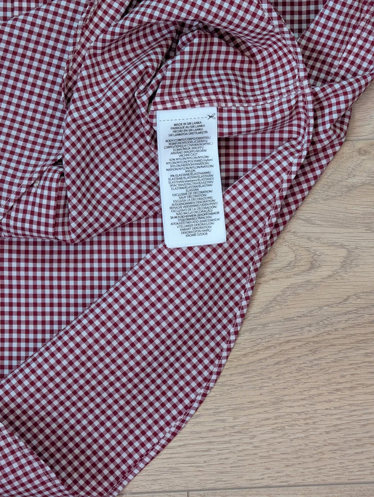 Ralph Lauren Men's Slim Fit Check Shirt - Red - Size Small
