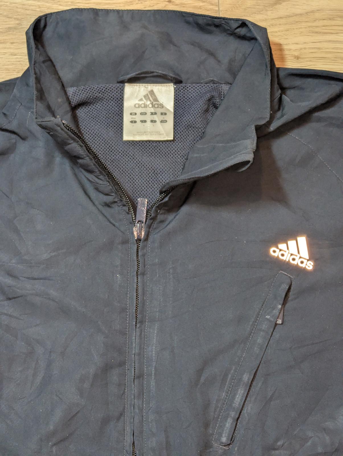 Adidas Men's Track Jacket - Navy - Size Medium