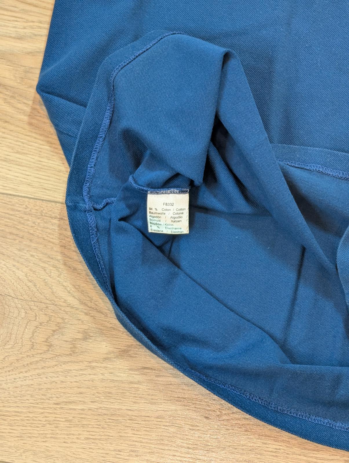 Lacoste Men's Stretch Fit Polo T Shirt - Blue - Size 3 / Small