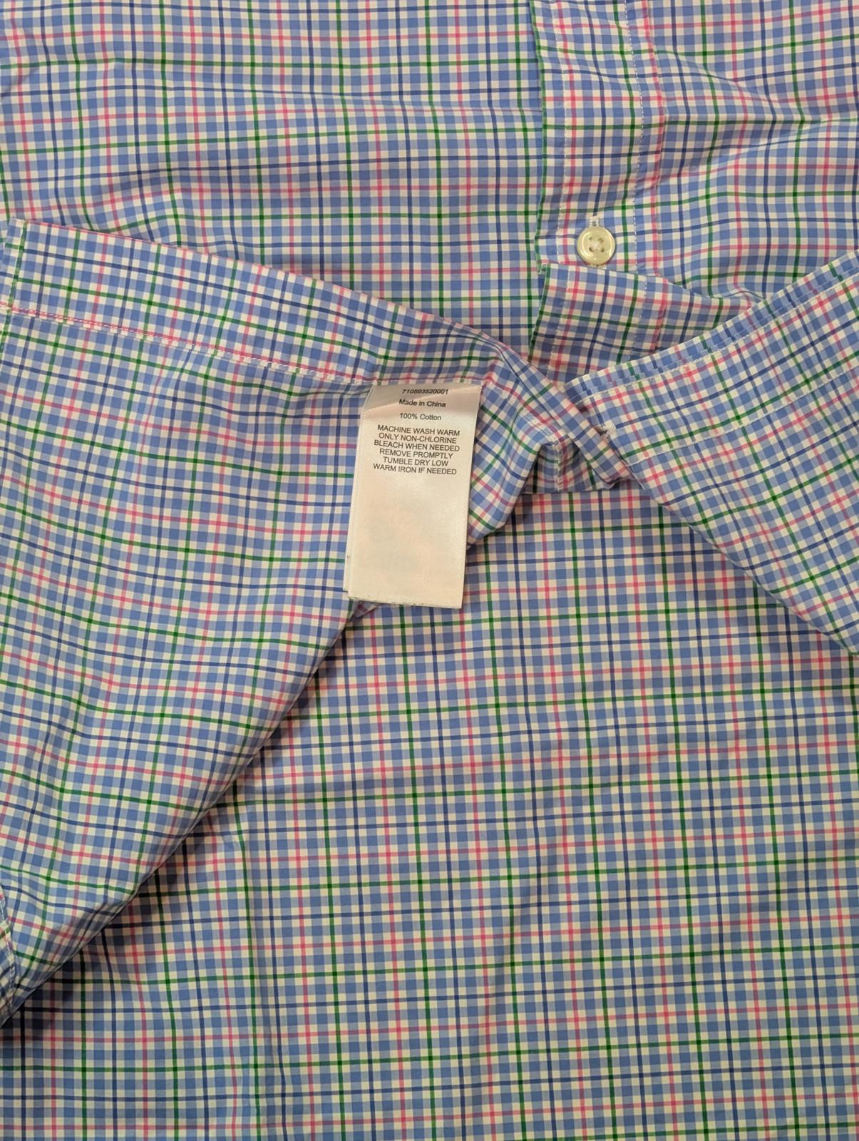 Ralph Lauren Men's Check Shirt - Blue - Size XL