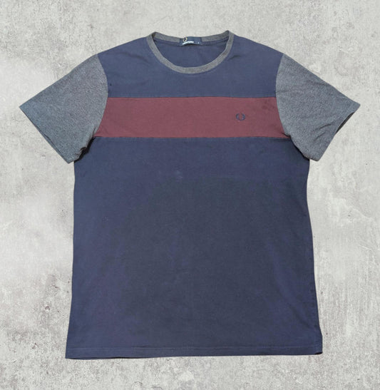Fred Perry Men's T Shirt - Navy - Size Large