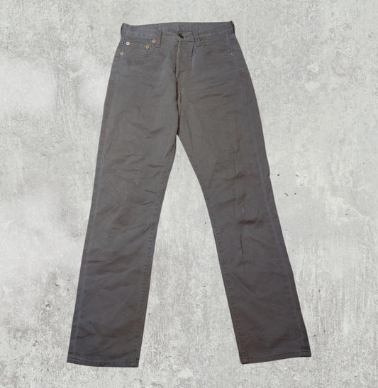 Levi's Men's 551 Straight Corduroy Trousers - Brown - Size 29W 32L