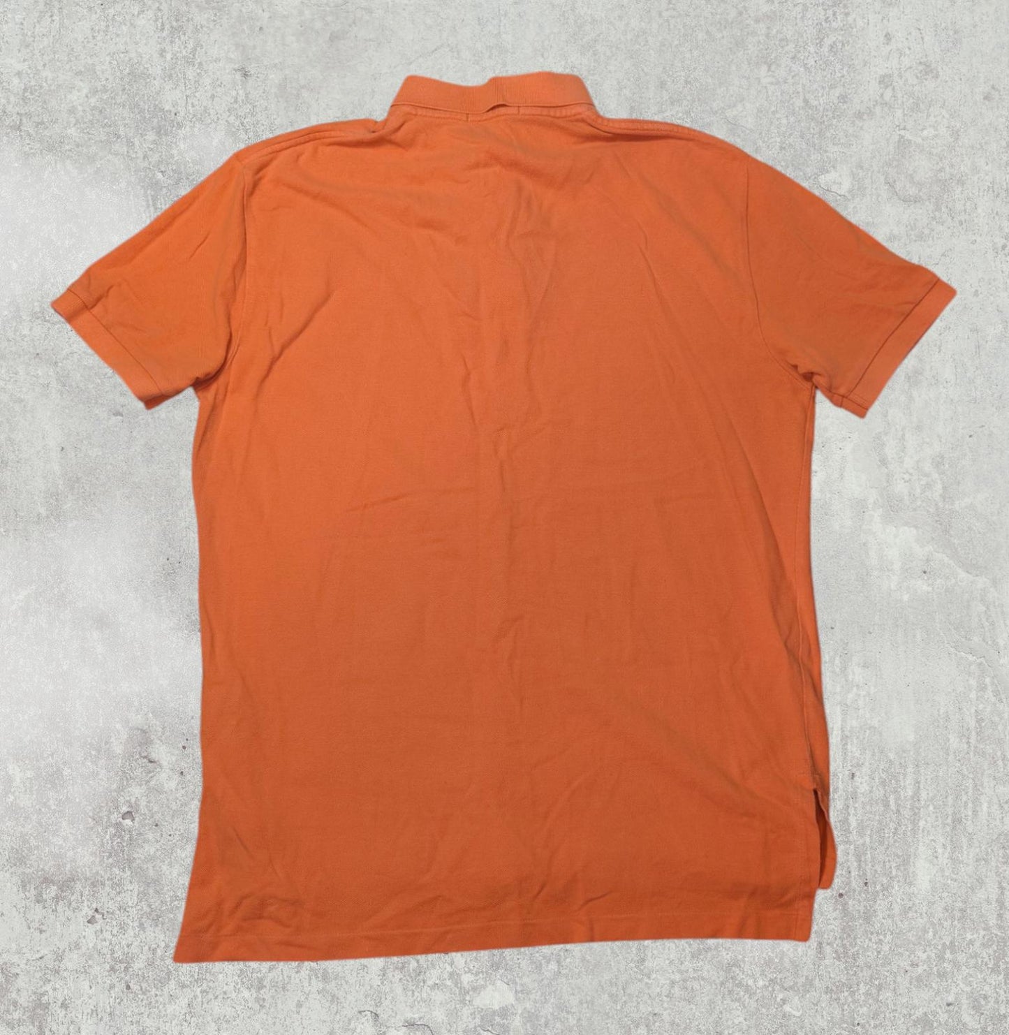 Ralph Lauren Men's Polo T Shirt - Orange - Size Medium