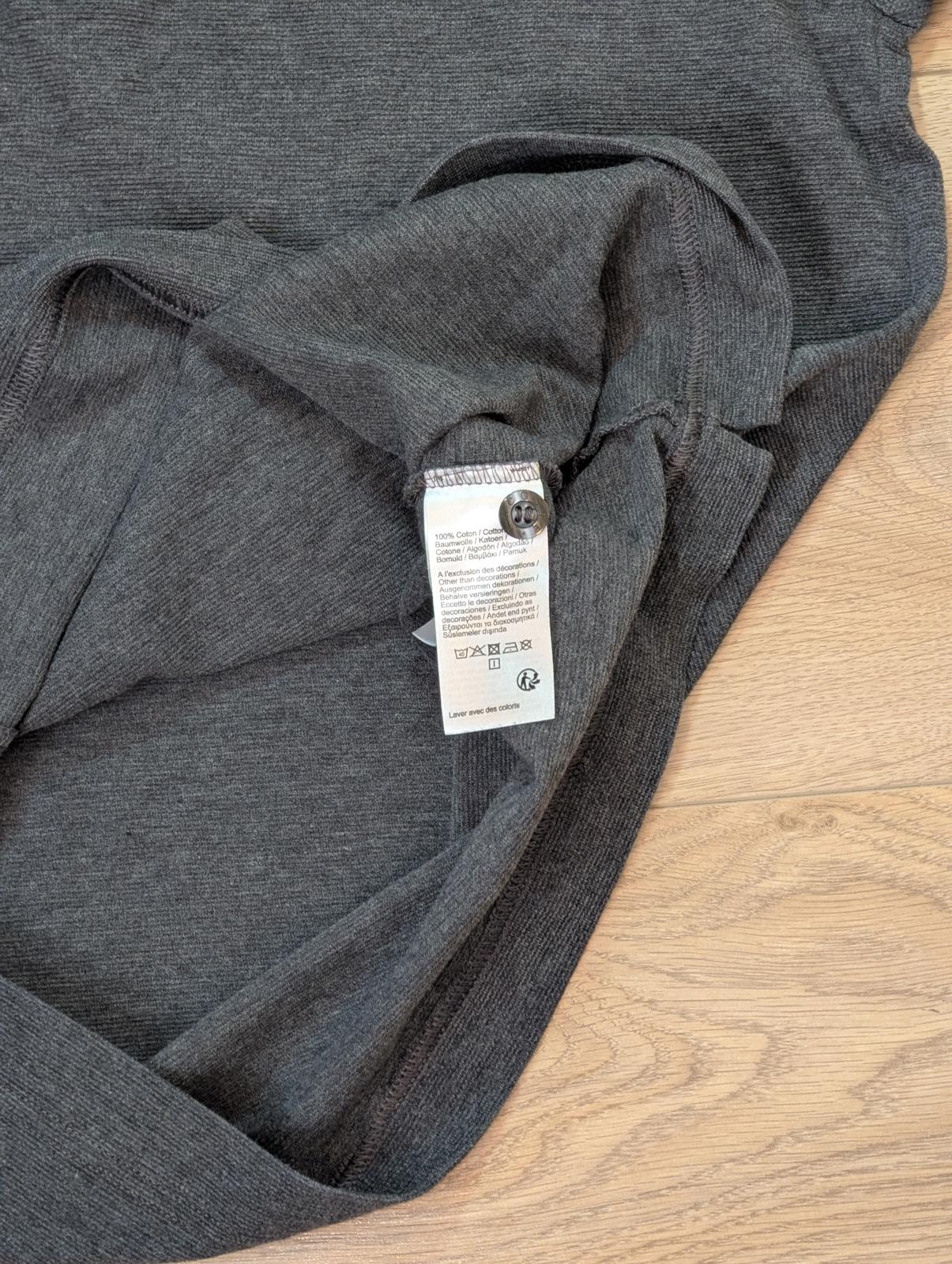 Lacoste Men's Slim Fit Polo T Shirt - Grey - Size 3 / Small