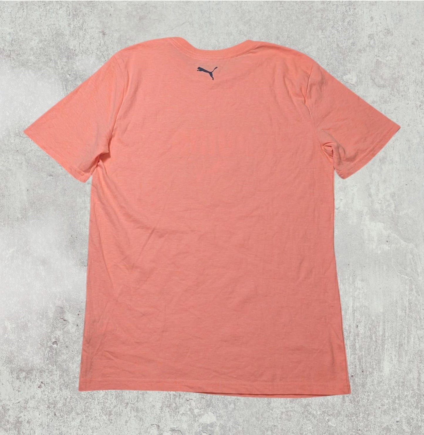 Puma Kid's Graphic Print T Shirt - Peach - Size Large