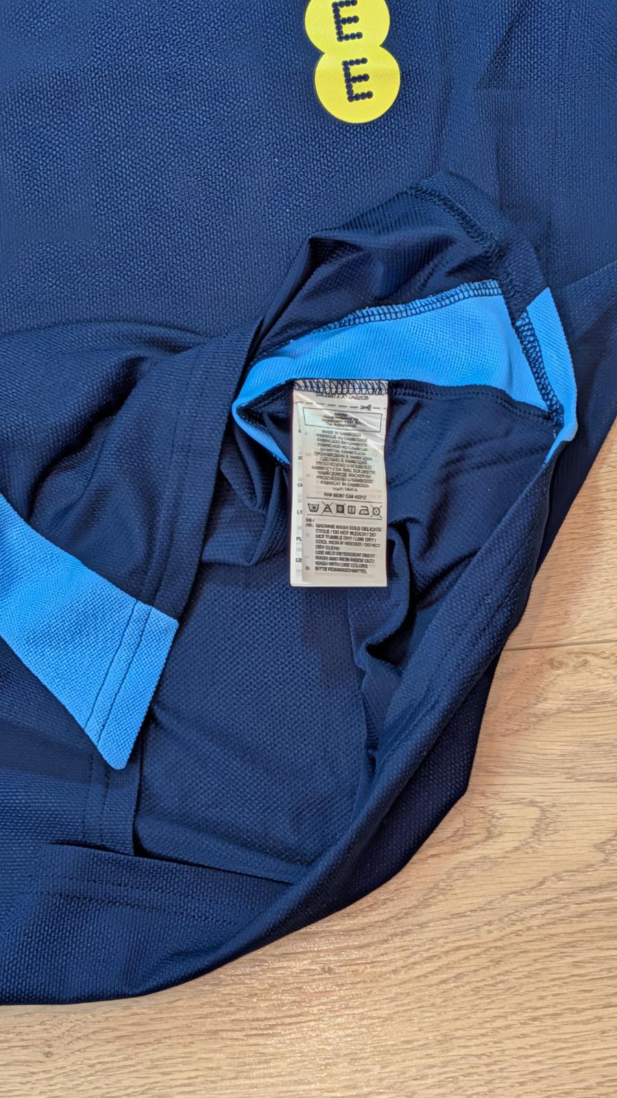 Adidas Men's Scotland Football Polo T Shirt - Navy - Size Small