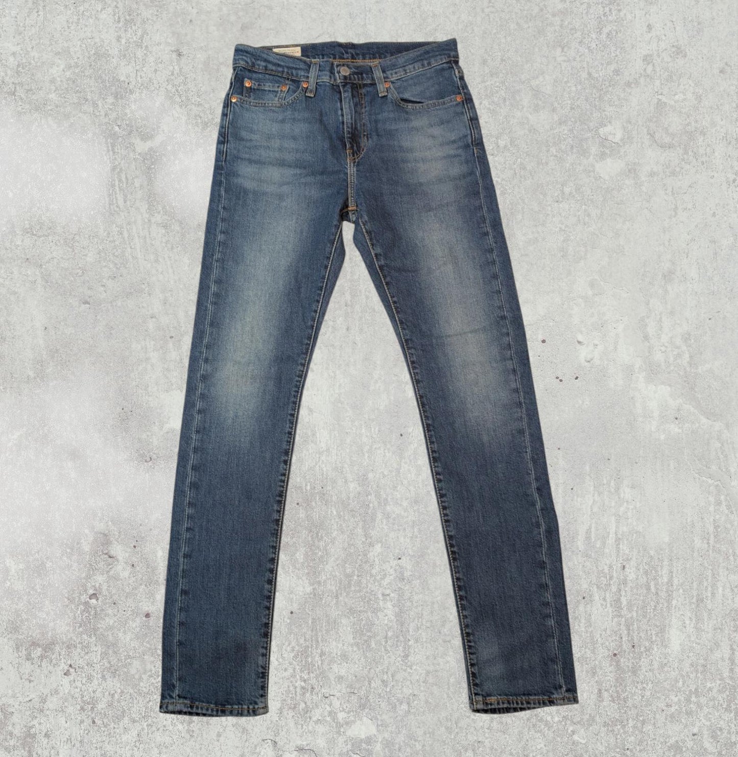 Levi's Men's 510 Premium Skinny Jeans - Blue - Size 29W 32L