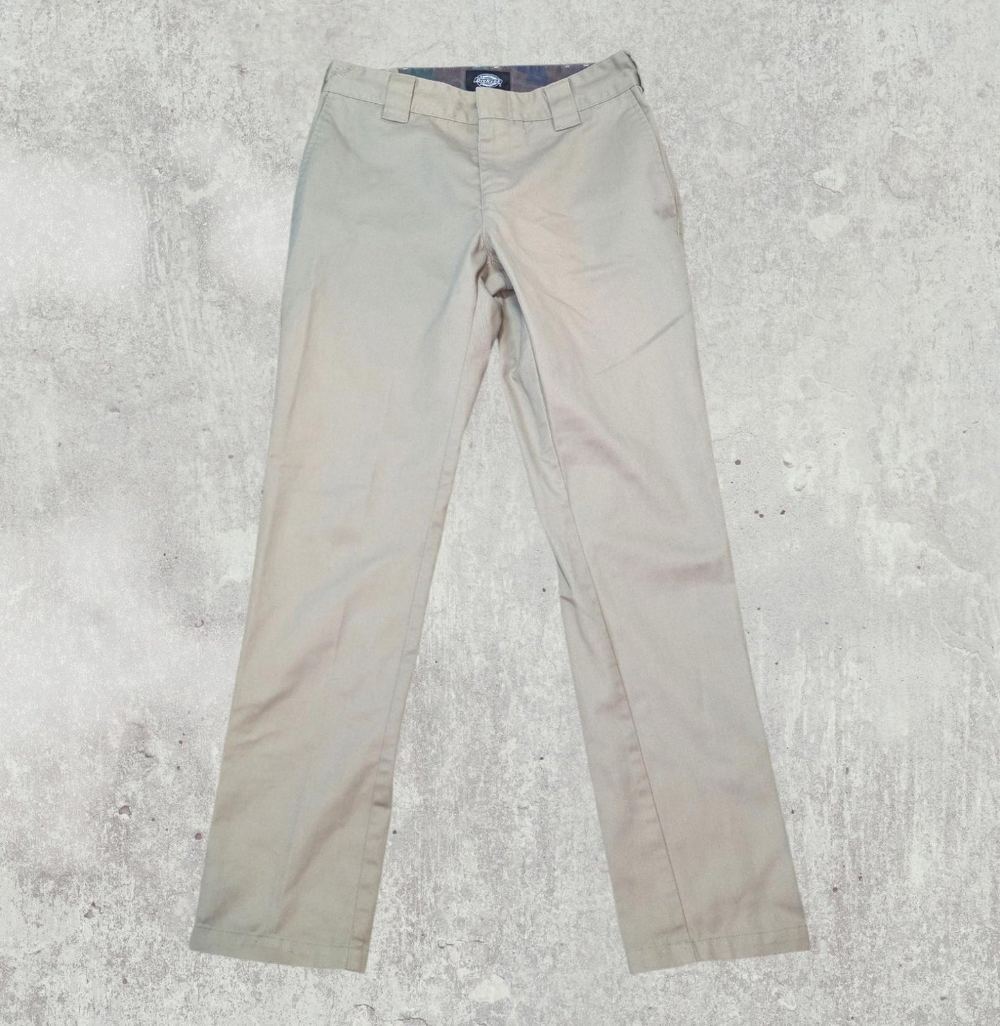 Dickies Men's Chino Trousers - Tan - Size 30W 32L