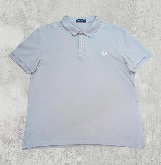 Fred Perry Men's Polo T Shirt - Grey - Size XL