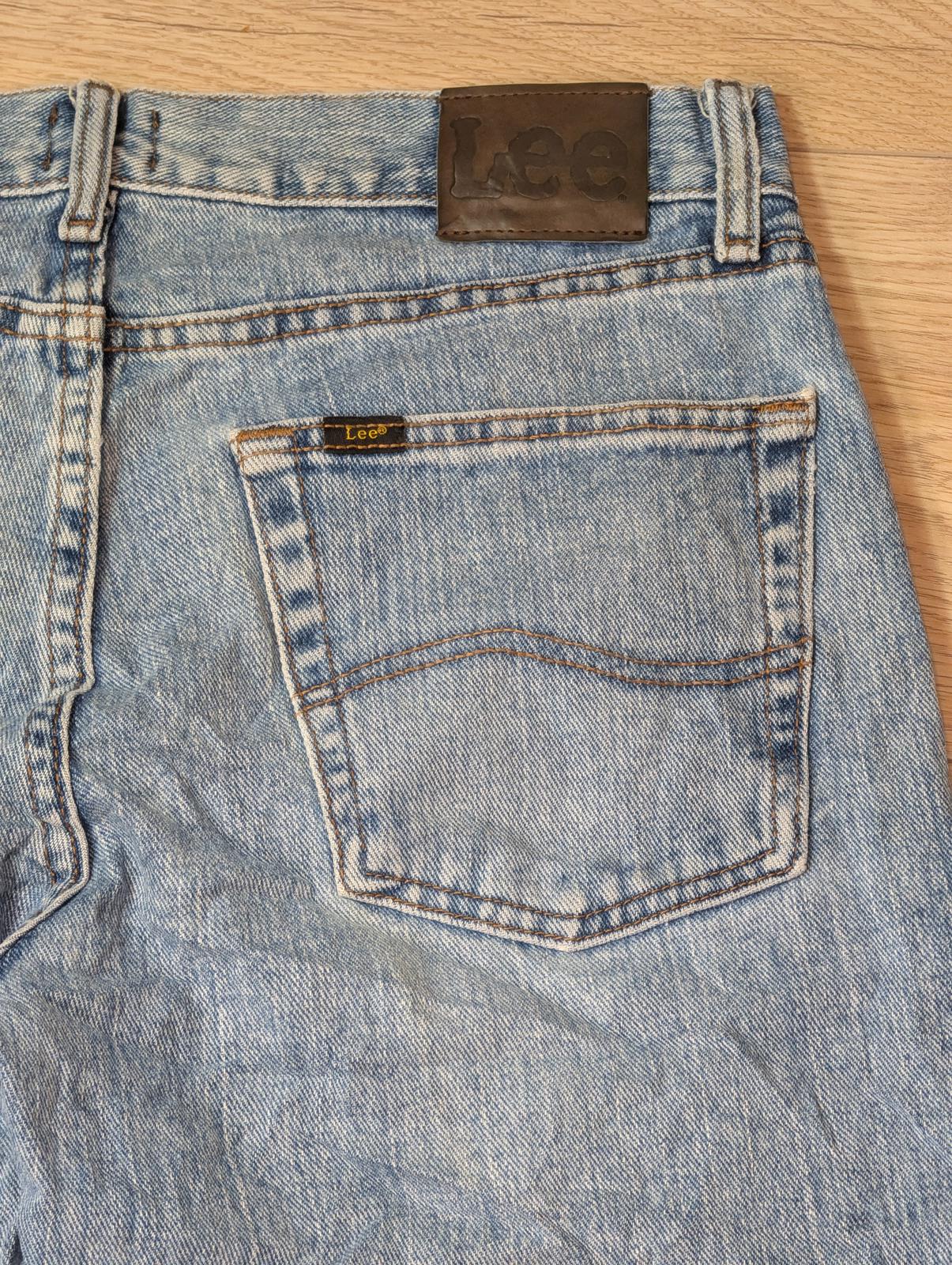 Lee Men's Straight Jeans - Blue - Size 32W 27L