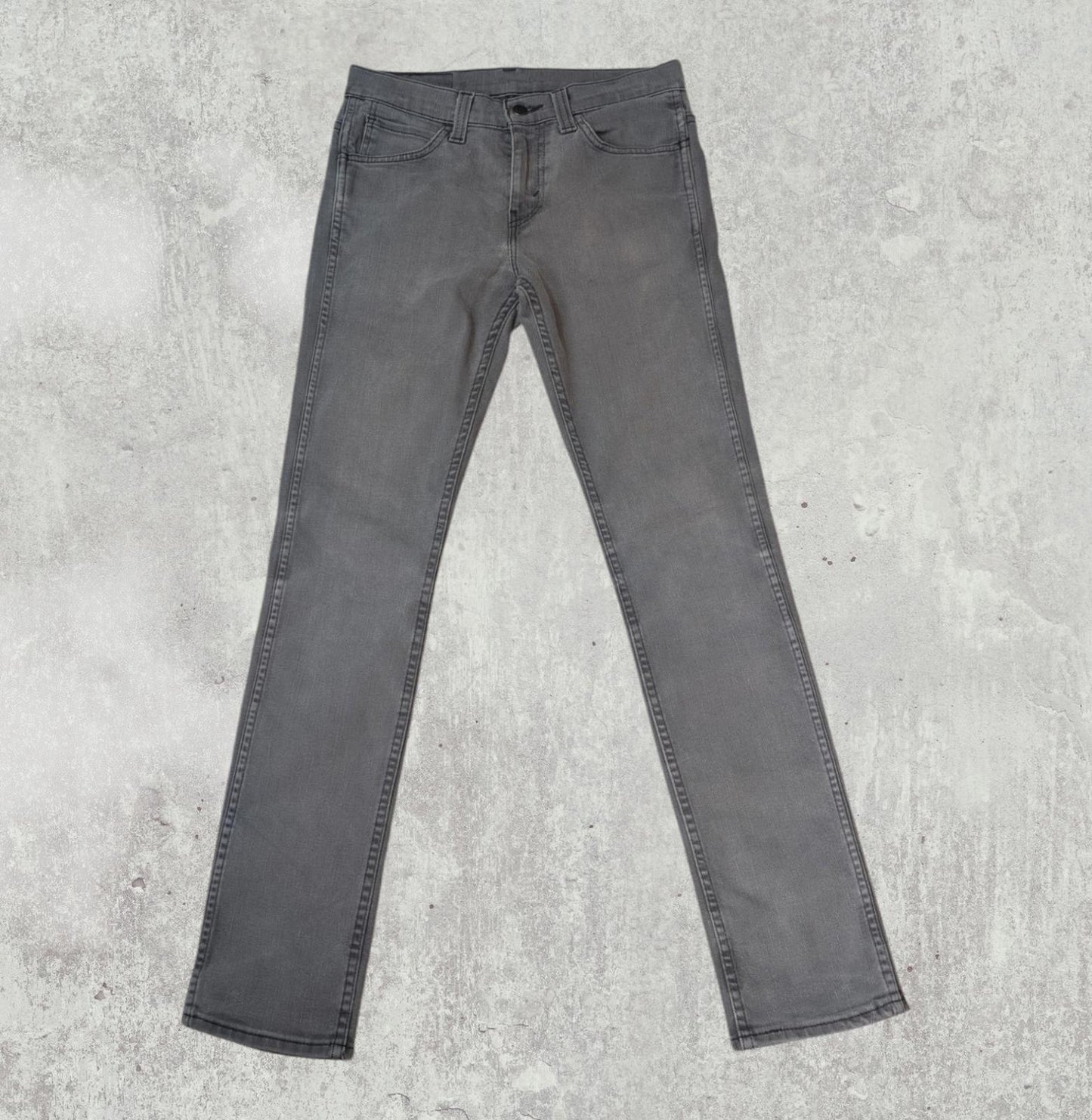 Levi's Men's 510 Skinny Jeans - Grey - Size 28W 30L