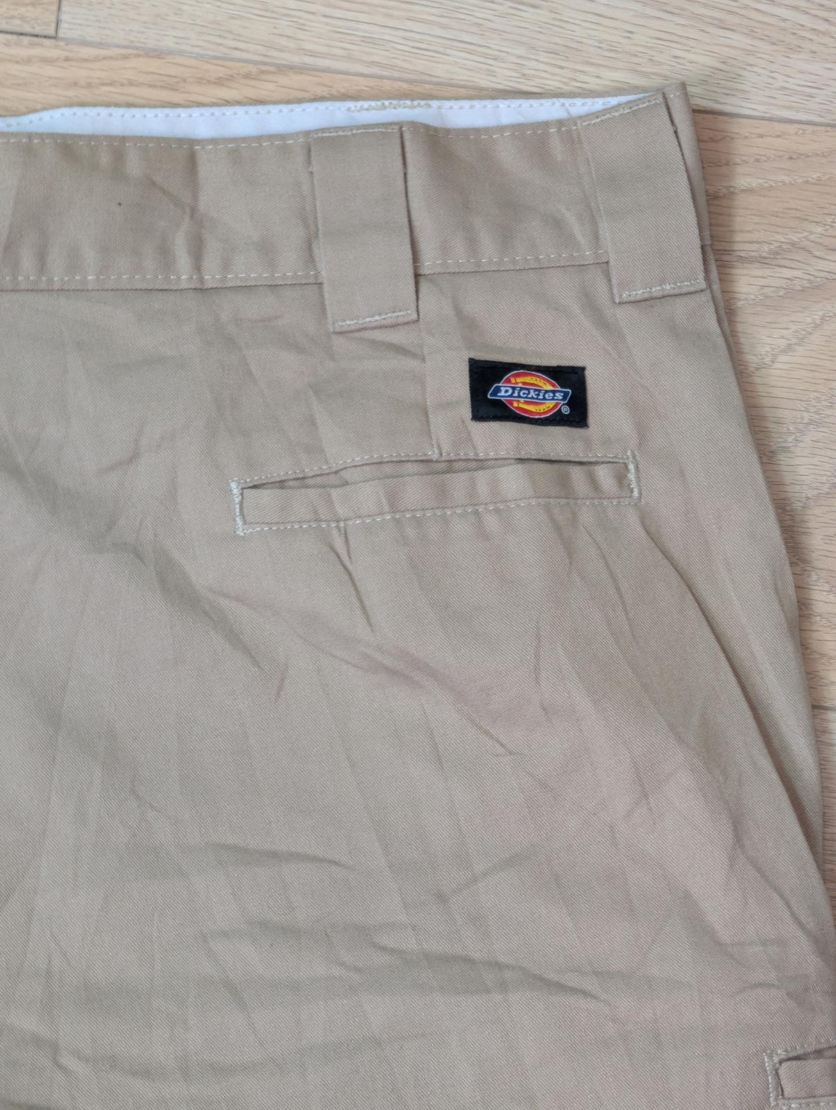 Dickies Men's Relaxed Fit Cargo Shorts - Beige - Size 42W