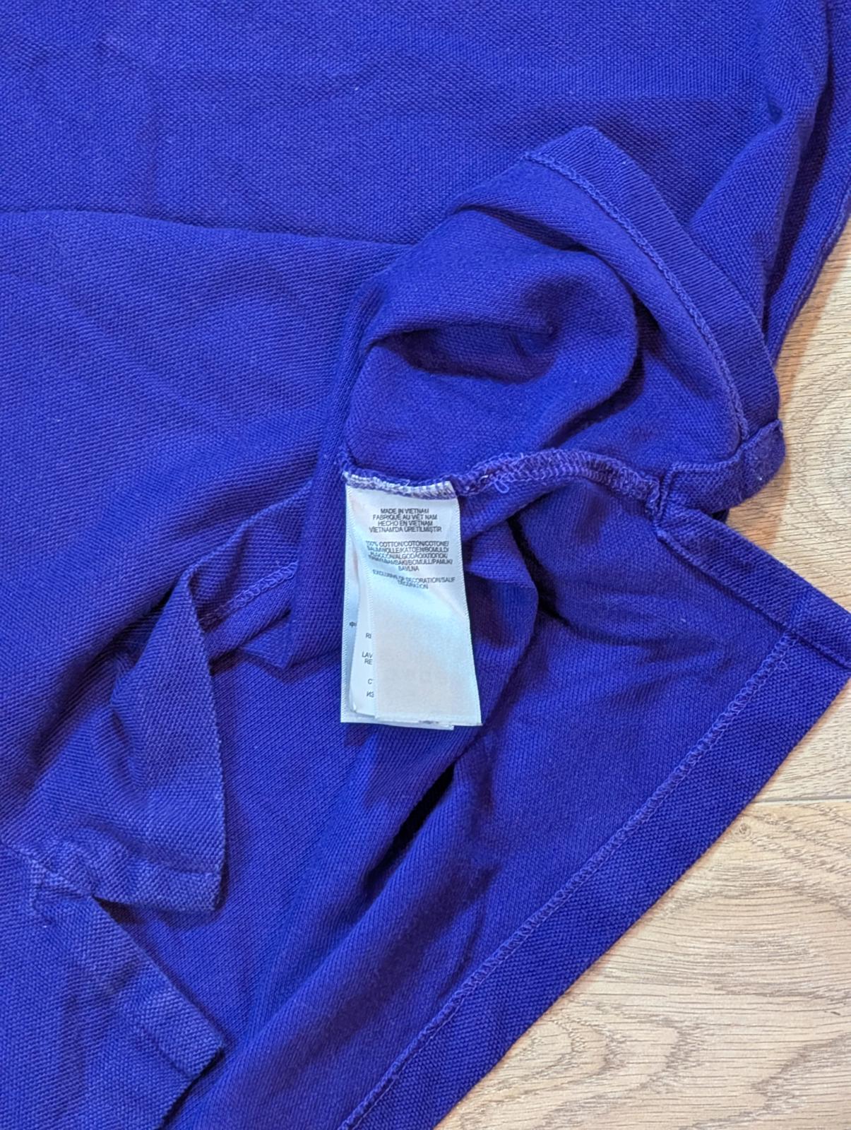 Ralph Lauren Men's Custom Slim Fit Polo T Shirt - Purple - Size Medium