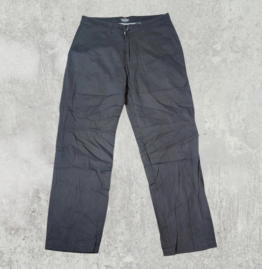 Lee Men's Relaxed Fit Chinos Trousers - Grey - Size 30W 30L