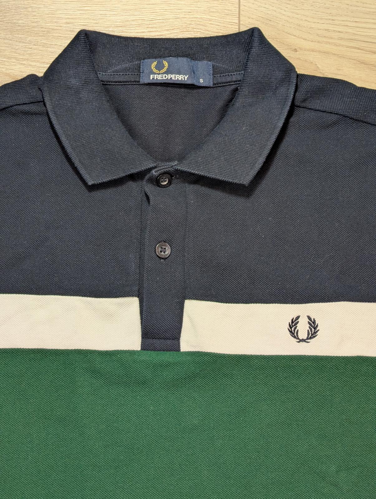 Fred Perry Men's Polo T Shirt - Green - Size Small